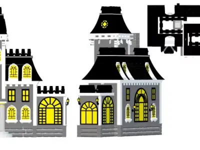 Addams Family Replica 3D model