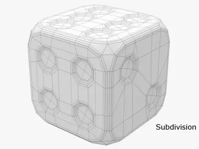 Dice 2 3D model