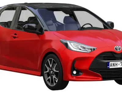 Toyota Yaris 2020 3D model