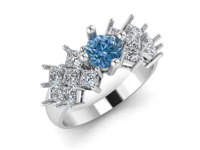 Silver Ring Free 3D print model