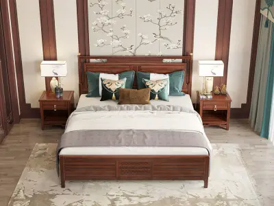 Chinese residential indoor 3D model