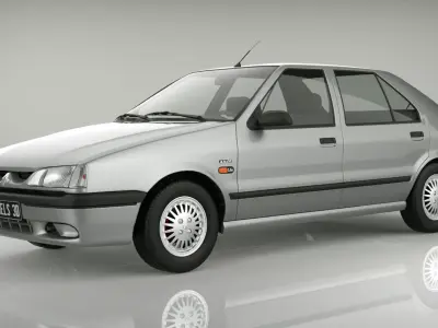 Renault 19 Sedan 3D model