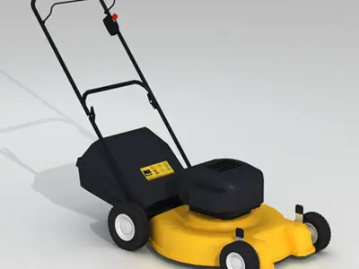 Lawnmower lawn mower 3D model