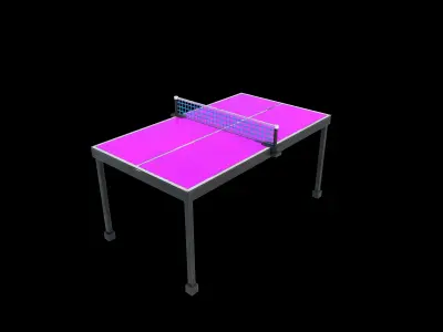 table tennis t 3D model