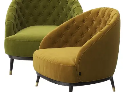 Hector armchair by Laskasas 3D model