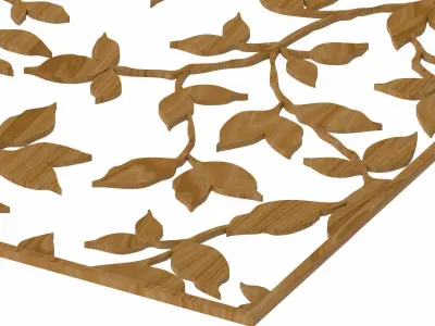 Decorative panel STL 3D model 19