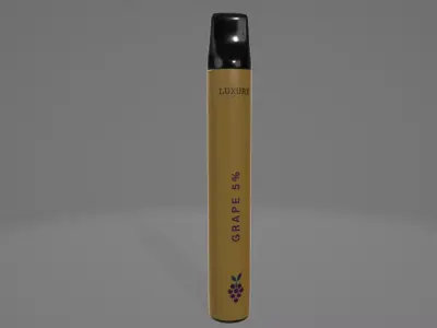 Vape Lux Low-poly 3D model