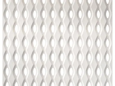 Gesso 3D gypsum block 3D model