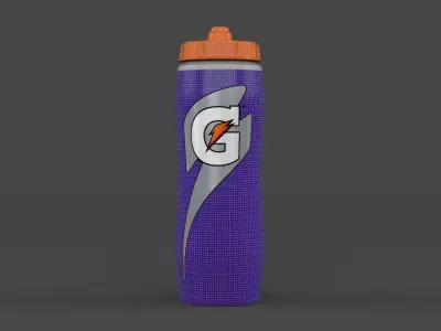Water Bottle 3D model