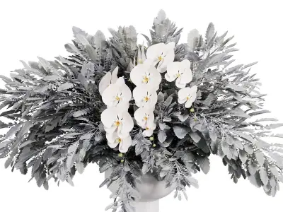 Flower In Vase  43 3D model