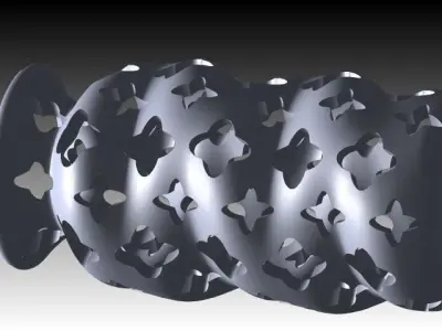 Vase II Free 3D model