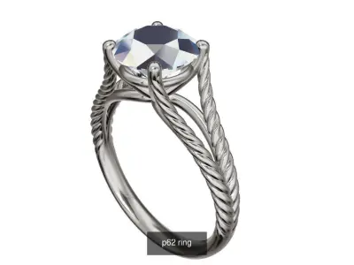 BEAUTIFUL ENGAGEMENT RINGS 3D Model Pack