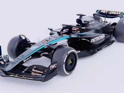 Mercedes W16  2025 3D model