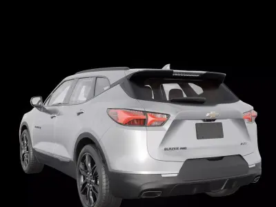 Chevrolet Blazer RS 2019 3d model SUV Low-poly 3D model