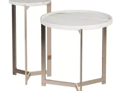 Fendi Casa Ripple Coffee Table 3D model