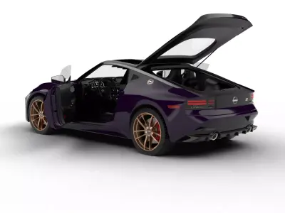 Nissan Z Heritage Edition 2026 HQ 3d model 3D model