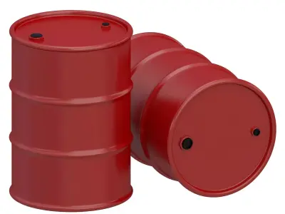 Barrel Red 3D model