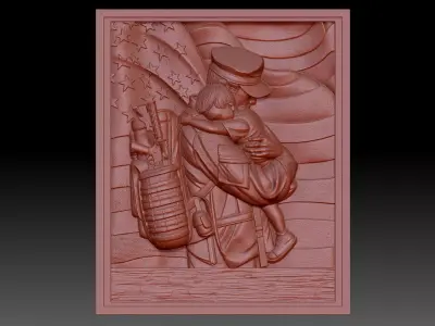 Forever my hero  3D print model