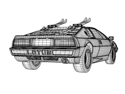 Lotus Esprit 3D model