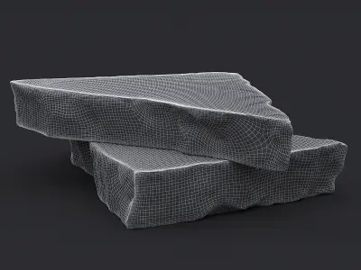 Stone X 3D model