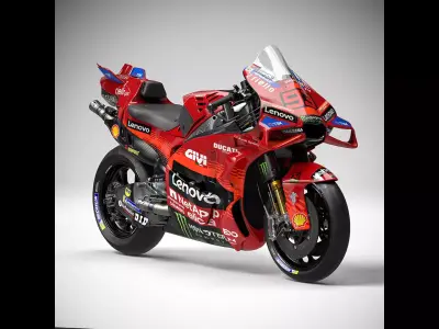 Ducati Desmosedici GP25 Low-poly 3D model