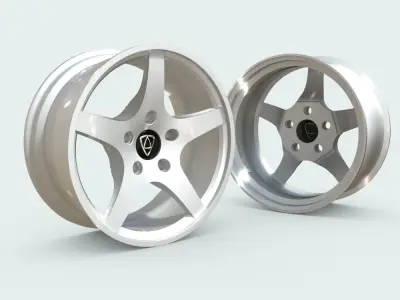 Affekta Rim 1 Sport Tuning Design Concept Low-poly 3D model