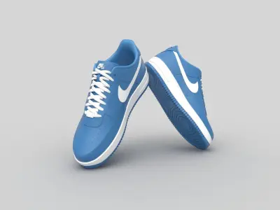 NIKE air force blue  3D model