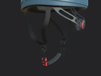 Safety Helmet 3D model 4