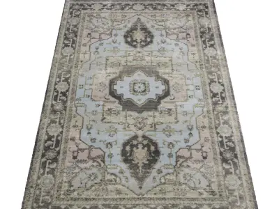 Rug Set 1052 3D model