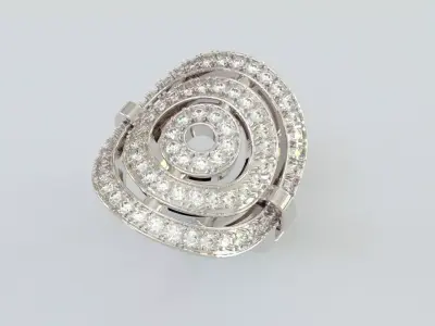 Bvlgary Ring 3D print model