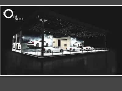 Exhibition - Area - 19X18-3DMAX2010-010 3D model