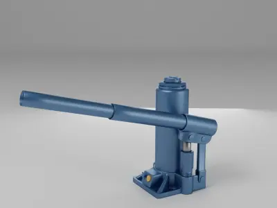 Hydraulic Bottle Jack 3D model