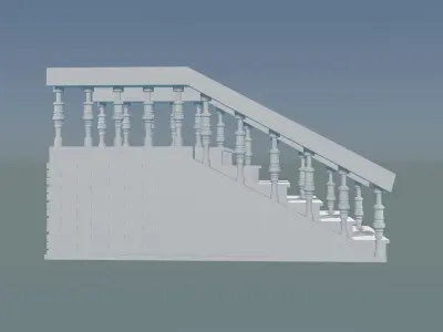 Modern Staircase Design 3D print model