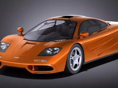 McLaren F1 1994-1998 VRAY 3D model