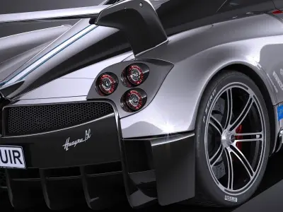 Pagani Huayra BC 2016 3D model