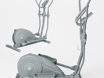  Elliptical trainer CardioPower  3D model