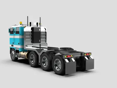 Freightliner Powerliner Heavy Haulage 3D print model