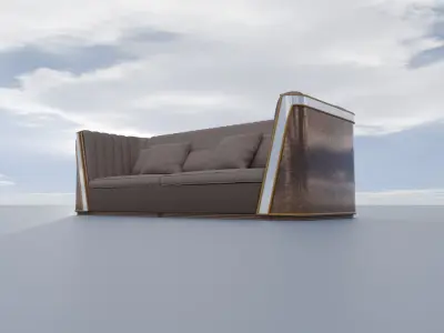 Royal Comfort Haven Sofa 3D model