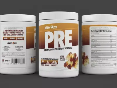 Protein Powder 3D model 12