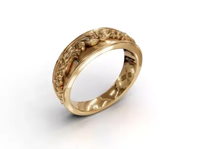 ring woman  3D print model 159