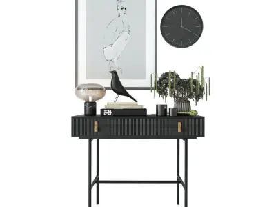 Decorative set 02 3D model