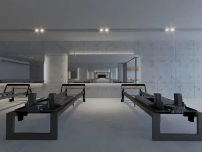 interior design and modelling 3D model