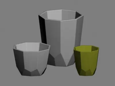 vase 28 3D model purchase