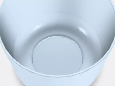 GRADVIS Plant pot 5 Low-poly 3D model