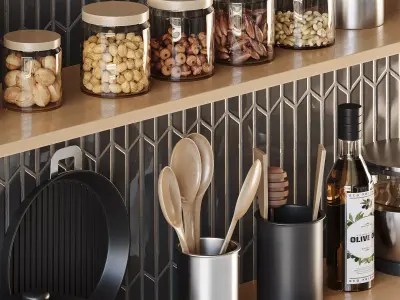Kitchen Accessories 01 3D model get