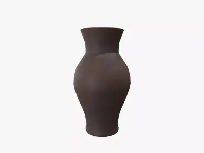 Vase V03 Low-poly 3D model