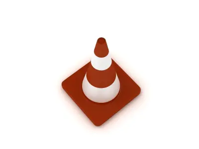traffic cone 3D model