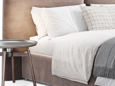 Magenta bed 3D model