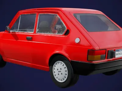 Fiat 147 car 3D model