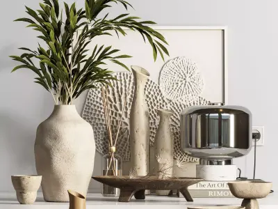 Decorative set037 3D model